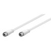 Koaxial Cable Assembly SAT w. F-connectors 2m - GOOBAY - 58816
