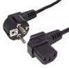 Netzkabel 90° 2m 3x0.75mm²
