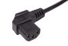 Netzkabel 90° 2m 3x0.75mm²