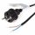 Netzkabel ohne Erdung 5m 2x1mm²
