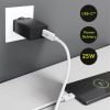 Hálózati adapter USB töltő 25W - GOOBAY - 57748