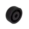SOF-15140 - műanyag távtartó láb készülék házhoz L=9.5mm fekete d=17.5mm 8mm furattal - ESSENTRA COMPONENTS