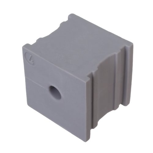 41204 - KT 4 21x21mm kábelátvezető ⌀4mm átmérőjű vezetékhez - ICOTEK