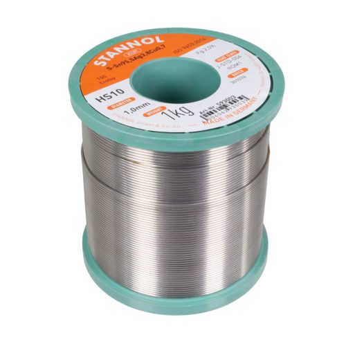Lötdraht 1.0mm 1000gr Sn95.5Ag3.8Cu0.7 HS10 - STANNOL - 593003