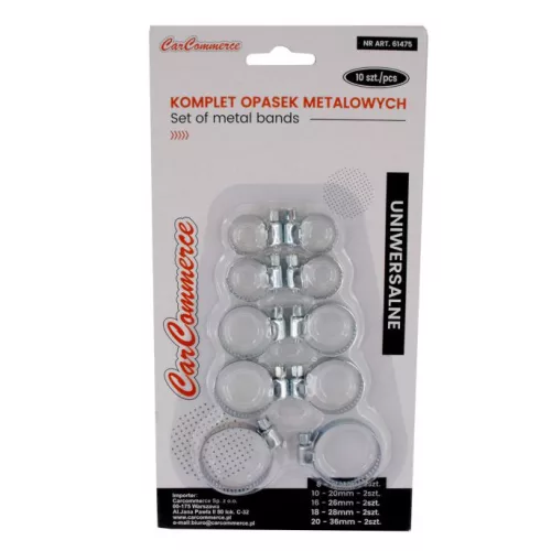 Rögzítőbilincs szett 10 db - NONAME - -