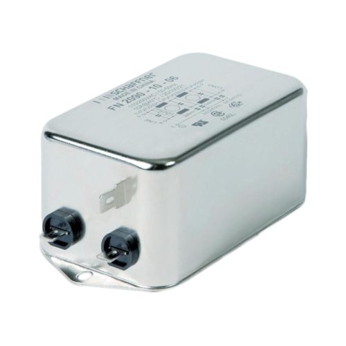 FN2090-6-06 - Hálózati zavarszűrő, sarus 250V/6A - SCHAFFNER