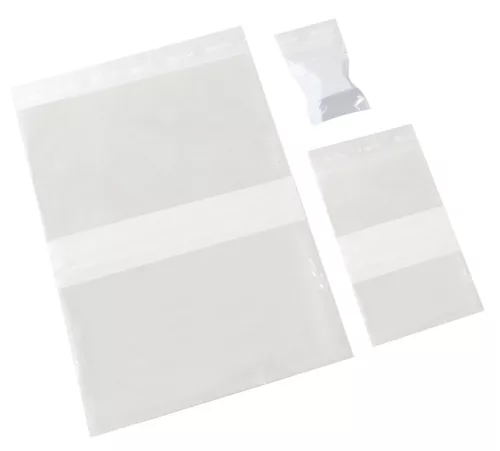 150519 - Egyéb, műanyag tasak 80x60mm gyorszáras - MANUTAN