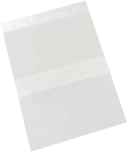 150525 - Egyéb, műanyag tasak 230x160mm gyorszáras - MANUTAN