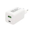 SA 65PPS - Egyéb, USB hálózati töltő, gyorstöltés, 65W max. USB-A/USB-C - NONAME