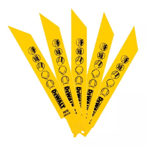 DT2385-QZ - Egyéb, fűrészlap, 152mm 1,1T 5-darab - DEWALT