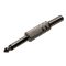 6.3mm Mono Metall Jack Stecker