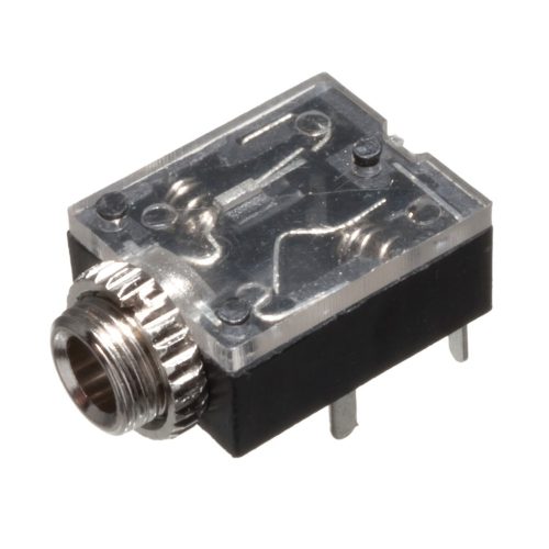 3.5mm sztereo Jack aljzat kapcsolóval