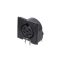   MAB6HBLACK(930778-500) - aljzat 6-pólus 90° Tuchel NYÁK-ba ültethető 240° (DIN 45322) - HIRSCHMANN
