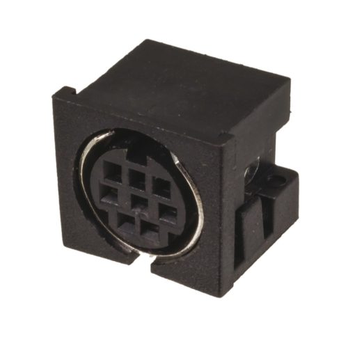 MINI-DIN 8 Steckdose PCB 90°