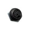 MINI-DIN 8 aljzat csavaros - E-TEC - MDJ-008-SS01-AG