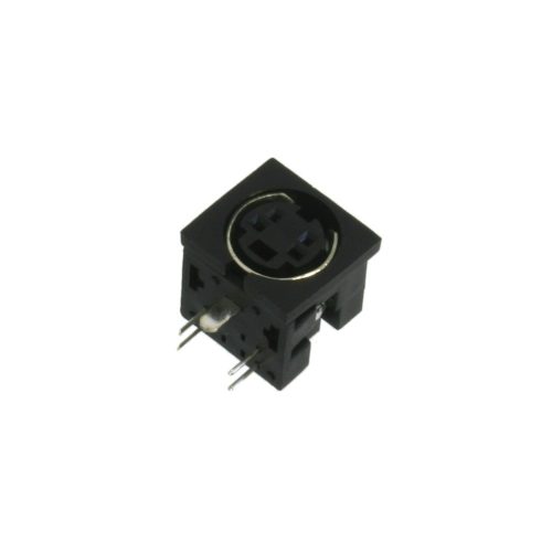 MINI-DIN 4 Steckdose PCB 90° - ASSMANN - A-DIO-M04