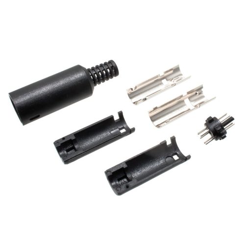 MDP-006-MA01-AGZ - Mini-DIN dugó 6-pólusú - E-TEC