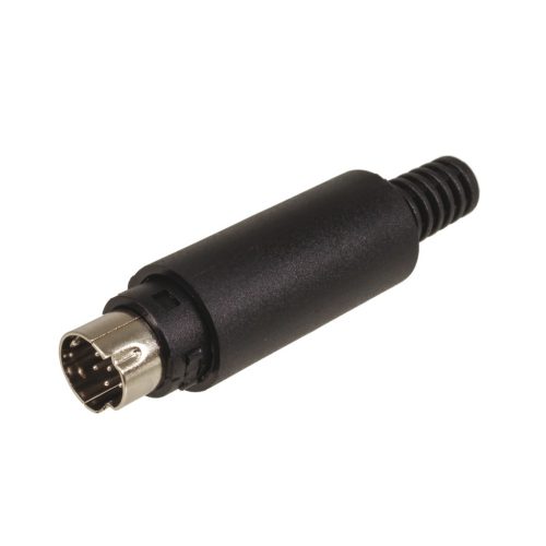 MINI-DIN 8 dugó - E-TEC - MDP-008-MA01-AGZ