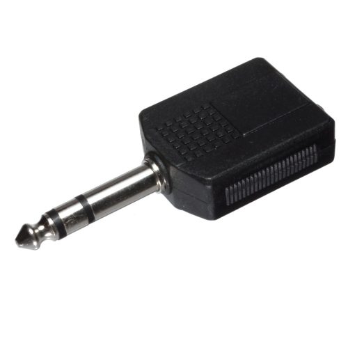 6,3mm-2x6,3mm adapter