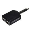 6,3mm-2x6,3mm adapter