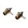 RCA Steckdose BTO1VR Vergoldet Rot - LUMBERG - BTO1VR