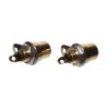 RCA Steckdose BTO1VR Vergoldet Rot - LUMBERG - BTO1VR