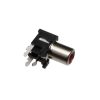 RCA Socket for PCB Red