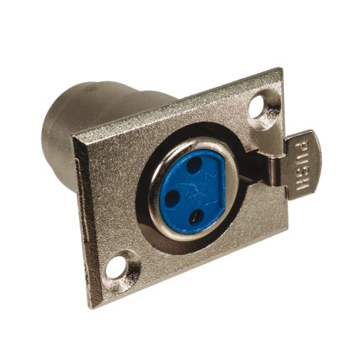 XLR 3-pólusú beépíthető aljzat (XLR 187) - NONAME