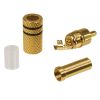 1573 01 V Schwarz RCA Stecker - LUMBERG - 157301VSCHWARZ