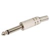 6.3mm Mono Metall Jack Stecker - GOOBAY - 11023
