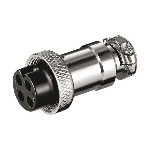 11230 - 4-pólusú mikrofon lengő aljzat-Profi - GOOBAY