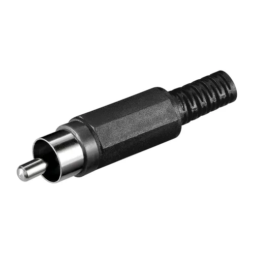 RCA Stecker Schwarz - GOOBAY - 11277