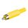 RCA Plug Yellow - GOOBAY - 11602