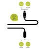 Display Port kabel 1.2, 3m - GOOBAY - 72188