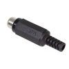 XKTO 1 Schwarz RCA Steckdose - LUMBERG - XKTO1SCHWARZ