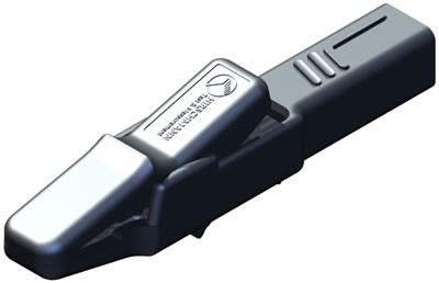 AK 2B Schwarz - HIRSCHMANN - AK2BBLACK(932435100)