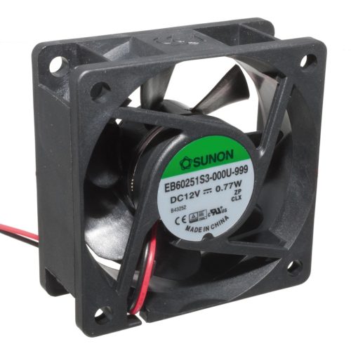 Fan 12V DC 60x60x25mm - SUNON - EE60251S1-1000U-999