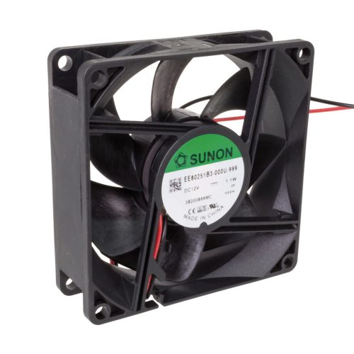 Ventilátor 12V DC 80x80x25mm - SUNON - EE80251B3-000U-999