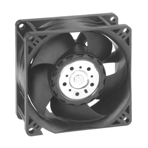 8214JH3 - 24V DC 80x80x38mm Golyóscsapágy 66dBA 192m3/h ventilátor - PAPST