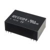 REC3-0505DR/H1 - 3W Vin=5V Vout=2x5V Iout=2x300mA, ~DIL24, 1KV, szigetelt DC/DC-átalakító - RECOM