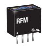 RFM-0505S - 1W Vin=5V Vout=5V Iout=200mA SIP4, 1KV szigetelt DC/DC-átalakító - RECOM