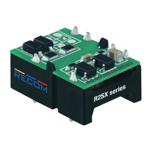 R2SX-0505-TRAY - SMD 2W Vin=5V Vout=5V Iout=400mA ~SO8W-Reel, nyitott, 1KV szigetelt DC/DC-átalakító - RECOM