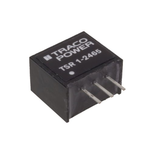 TSR0.5-2433 - Vin=4.75-32V Vout=3.3V Iout=0.5A SIP3,78XX lábkompatibilis DC/DC-átalakító - TRACOPOWER