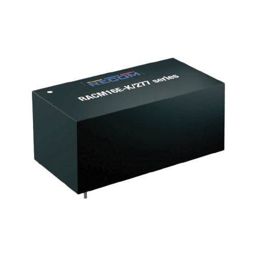 RACM16E-24SK/277 - 16W Vin=85-305V Vout=24V Iout=0.667A modul AC/DC-átalakító - RECOM