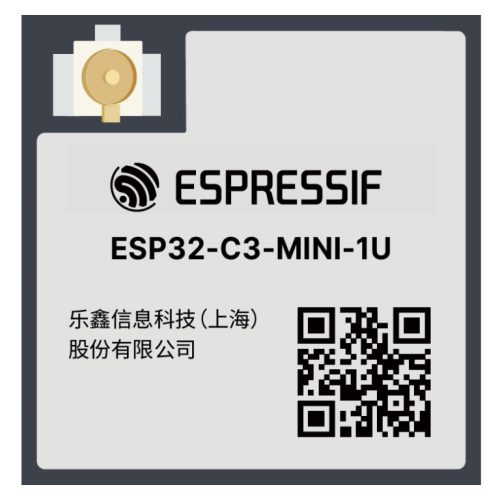 ESP32-C3-MINI-1U-N4 - ESPRESSIF SYSTEMS - ESP32-C3-MINI-1U-N4