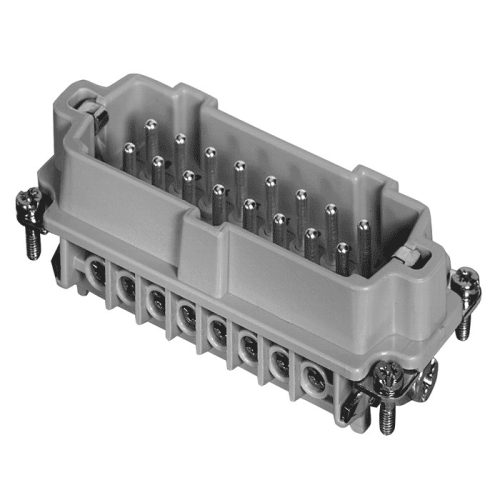 C14610A0161021 - 16+PE ipari 16-pólusú dugó C146E - AMPHENOL