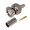   B1121A1-ND3G-1-50 - BNC 50Ohm dugó, crimp, lengő BNC/RG58 szigetelő:DELRIN - AMPHENOL