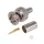 B1121A1-ND3G-3-75 - BNC 75Ohm dugó, crimp, lengő BNC/RG59 szigetelő:DELRIN - AMPHENOL