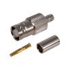B6121B1-ND3G-1-50 - BNC 50Ohm aljzat, crimp, lengő BNC/RG58 szigetelő:DELRIN - AMPHENOL