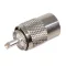   OS-U1181C1-NTS-50 - UHF dugó, lengő UHF/RG213 szigetelő:TEFLON - AMPHENOL